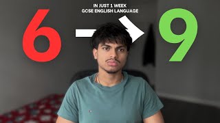 How I Went From a 6 to a 9 In One Week in GCSE English Language