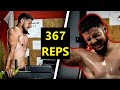 WORLD RECORD OF DIPS (367 REPS)
