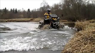 Установка гусениц Camoplast T4S на ATV Can Am Renegade 1000 G2