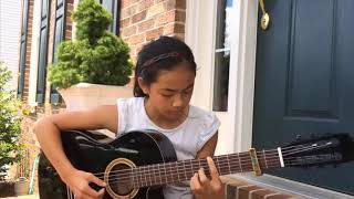 Armada Asal Kau Bahagia | cover fingerstyle guitar, cewek cantik manis