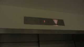 222 special! Weird Dover hydraulic elevator at Selleck Hall (Dorm) UNL