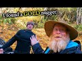 I found GOLD on Pioneer Pauly's claim!