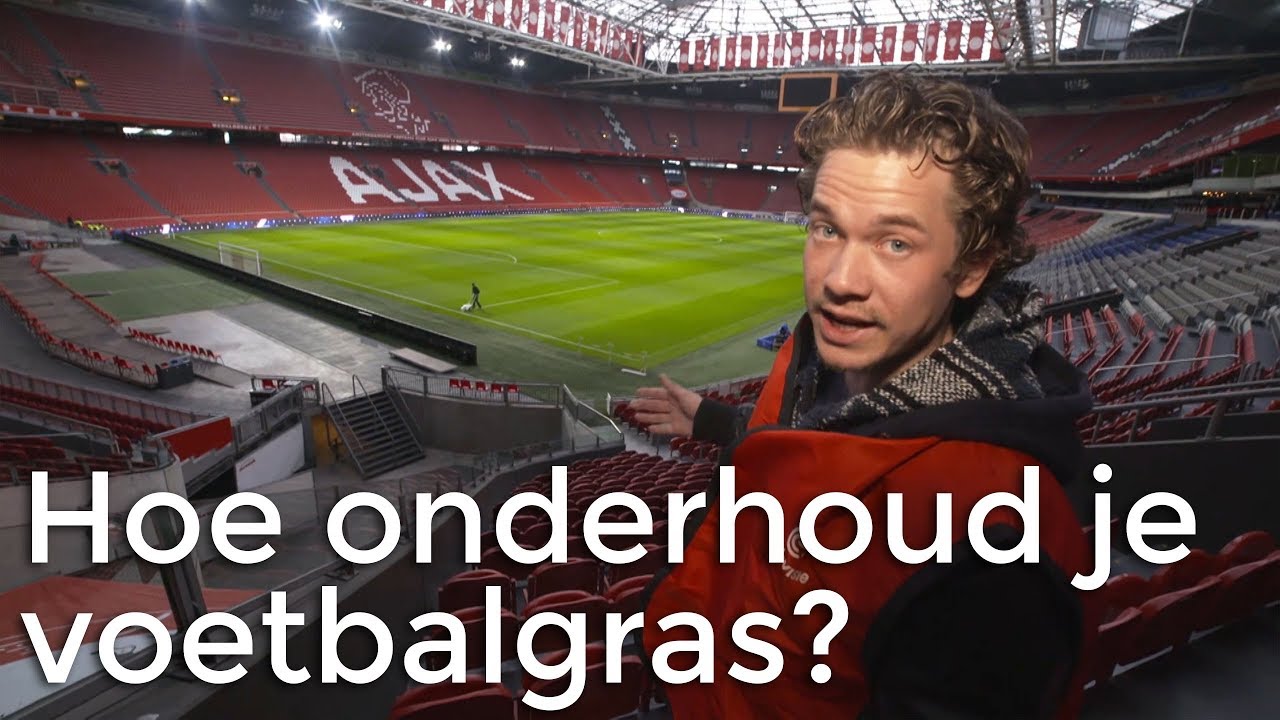 Hoe onderhoud je voetbalgras? | Het Klokhuis
