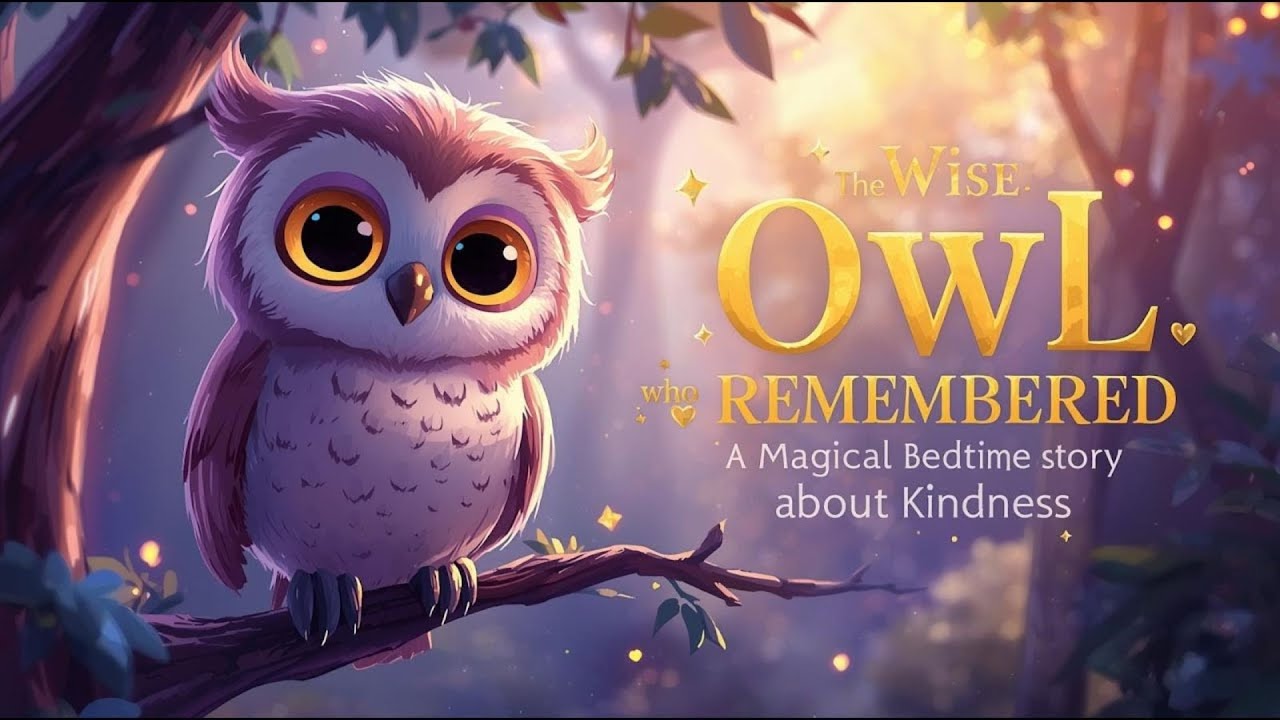 The Wise Owl Who Remembered: A Magical Bedtime Story About Kindness|