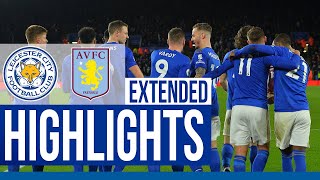 Leicester City 4 Aston Villa 0 | Extended Highlights | 2019/20