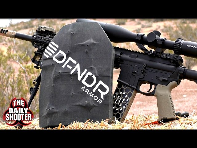 Level III Lightweight Rifle Rated Plate Armor-DFNDR Armor