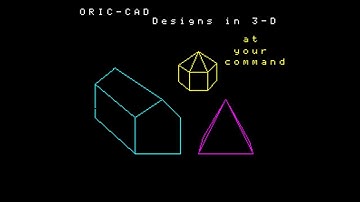 Oric Atmos - Oric Atmos Demonstration Program (1984) Tansoft