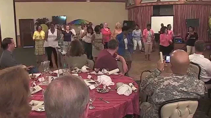 Carla Atkinson Retirement Flash Mob