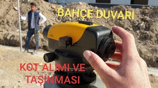 Bahçe Duvari Kot İşlemleri̇ Nasil Yapilir? Si̇lah Zoruyla Ömer İle Ni̇vo Kullanimi D