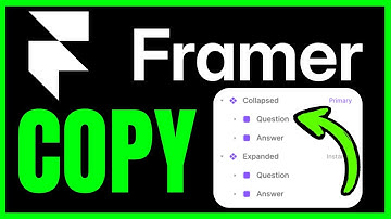 How To COPY Instance Component In Framer (QUICK & EASY) 2025