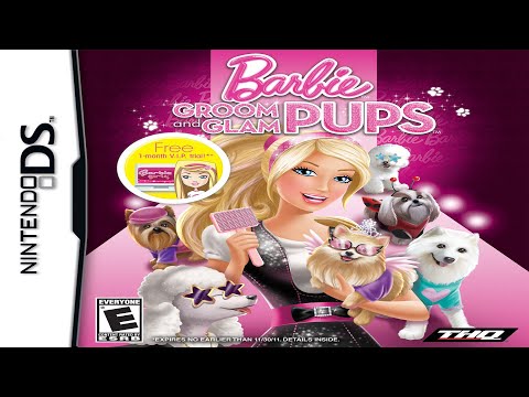 Barbie: Groom and Glam Pups Gameplay Nintendo DS
