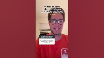 How to build a differential diagnosis #ddx