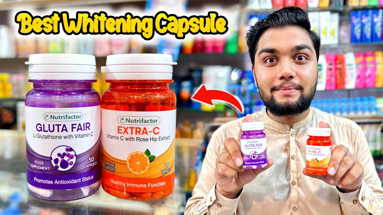 Gluta Fair Capsule Review | Nutrifactor Gluta Fair Whitening Tablets How To  Use