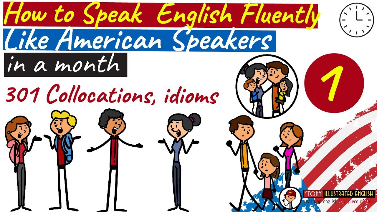 How To Speak English Fluently Like An American In Just 1 Month Step By Step Part 1 Youtube