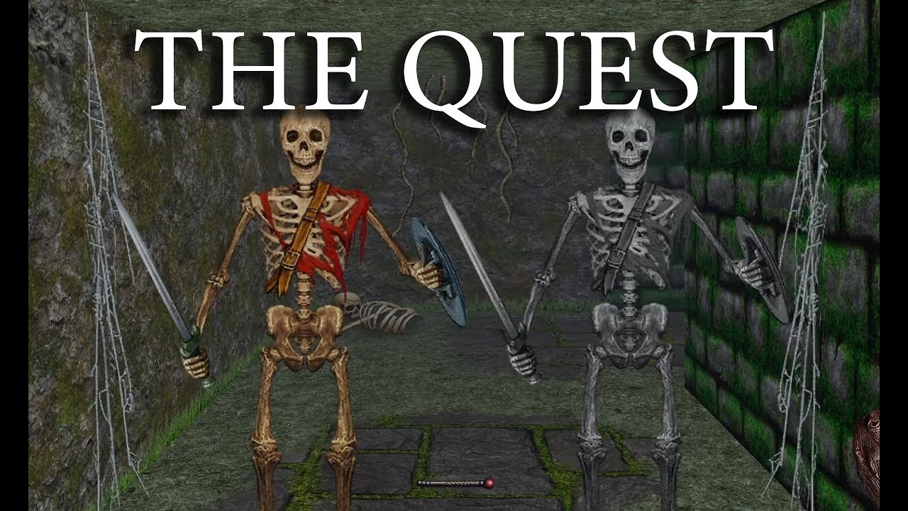 A Fun Old-School Dungeon Crawler Known Simply As THE QUEST - YouTube