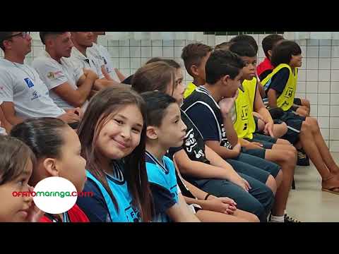 ITAIPU Energia em Quadra vai levar futebol de rua a 1 mil alunos de dez escolas municipais deMaringá