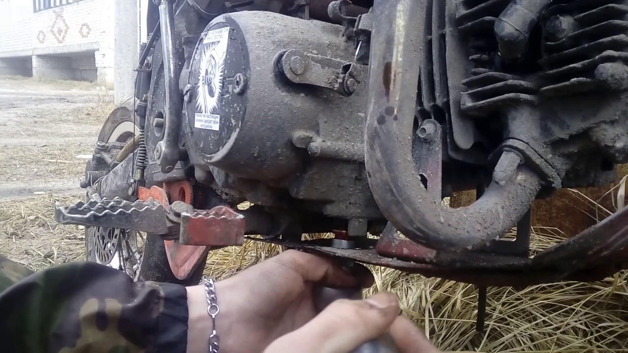 Тюнинг питбайка #2 сливной болт /что там с колхозницей ?