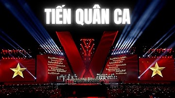 Khoảnh khắc thiêng liêng: 50.000 người cùng hát TIẾN QUÂN CA | Concert Quốc gia “Tổ quốc trong tim”