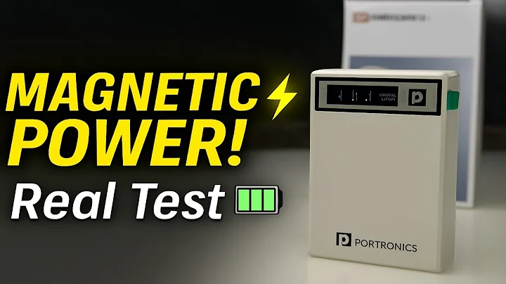 🔋 Portronics Luxcell MagClick 10K Unboxing & Review | The Ultimate Magnetic Power Bank for iPhone!