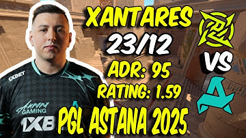Aurora XANTARES (23/12) vs NIP (Anubis) @ PGL Astana 2025 | CS2 POV
