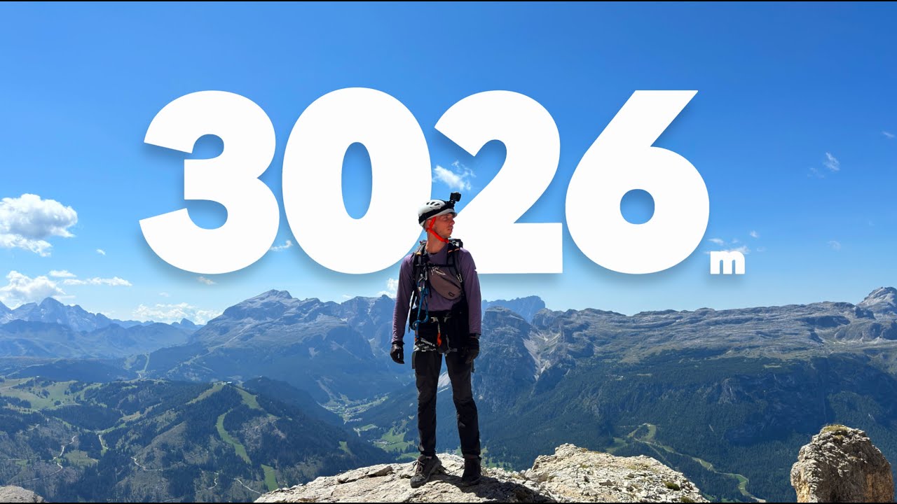 My First 3000m Summit - Dolomites, Italy