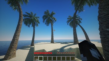 Ultra Realistic Minecraft Palm Trees