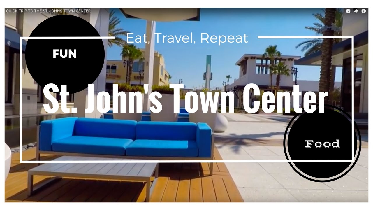 QUICK TRIP TO THE ST. JOHNS TOWN CENTER - YouTube