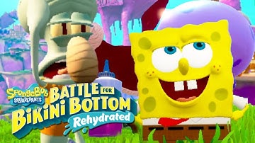SpongeBob Battle for Bikini Bottom Rehydrated - 100% Walkthrough Part 2: Jellyfish Fields!