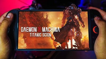 DAEMON X MACHINA Titanic Scion Demo - Nintendo Switch 2 Handheld Gameplay [HDR]