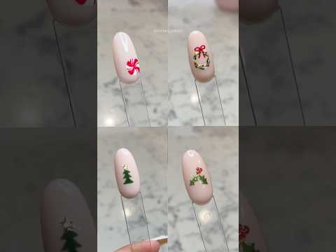 Create Festive Christmas Acrylic Nails At Home