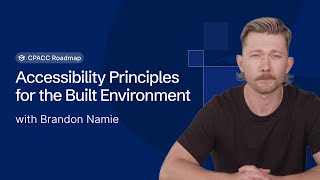 Accessibility Principles for the Built Environment