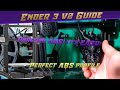 How to Print ABS on the Ender 3 v2! it's Easy!