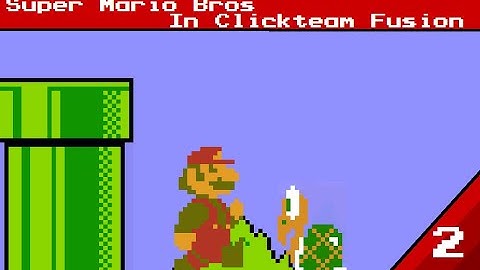 Clickteam Fusion 2.5 - Super Mario Bros - Part 2 (Work in Progress)