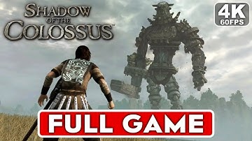 SHADOW OF THE COLOSSUS Gameplay Walkthrough FULL GAME [4K 60FPS PS5] - No Commentary
