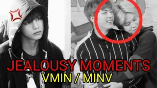 VMIN \ MINV - JEALOUSY MOMENTS💥 [•Celos Vmin/minV•]