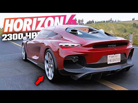2300 HP in the Koenigsegg Gemera! My PC Couldn't Handle It! | Forza Horizon 6! 🔥