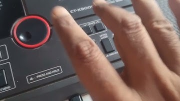 #how to use tab rhythm function on Casio CT x9000in and how its work