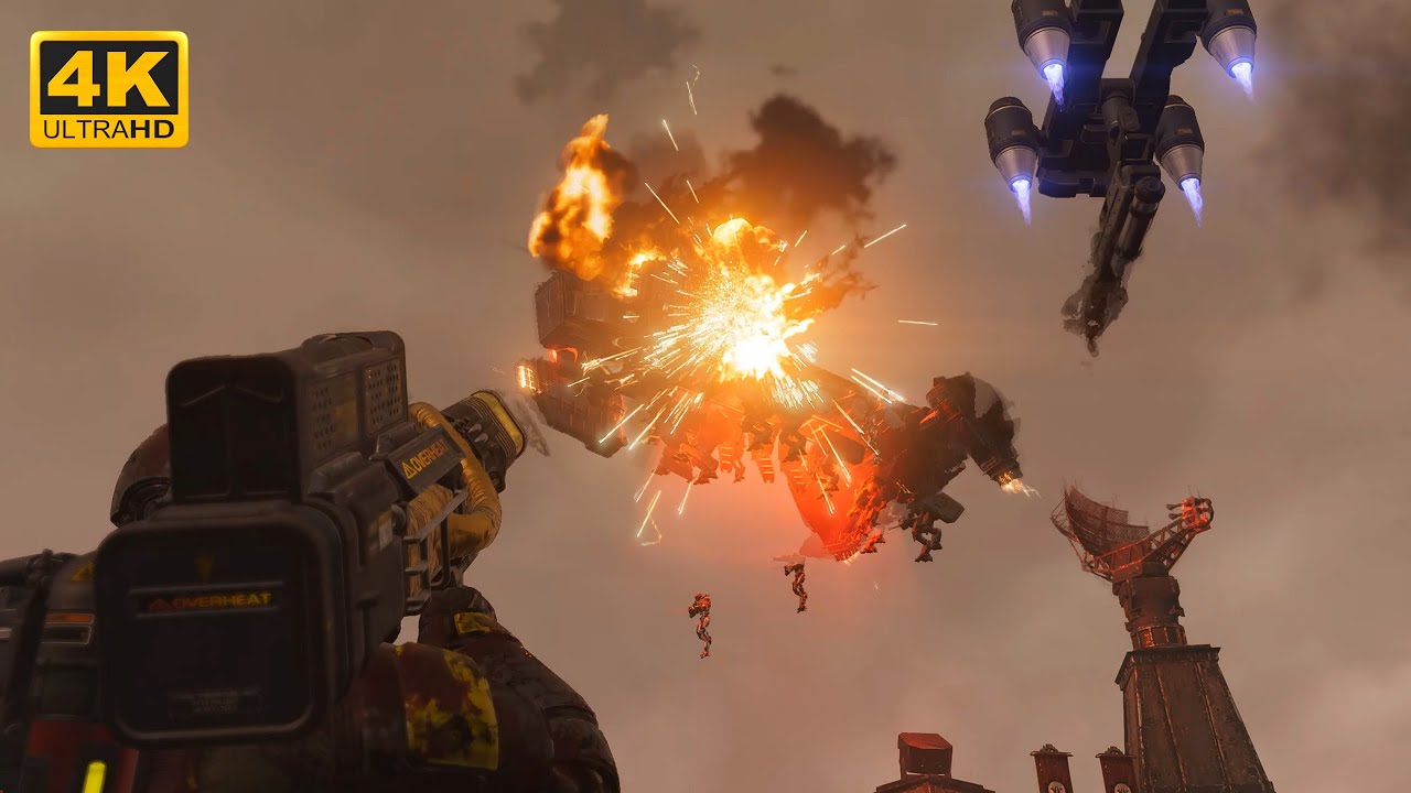 METAL MADNESS ON SUPER HELLDIVE: Automatons vs Helldivers - Brutal 4K Gameplay