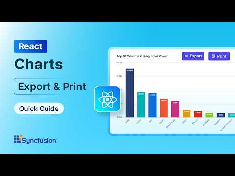 React Charts：エクスポートおよび印刷機能の解説