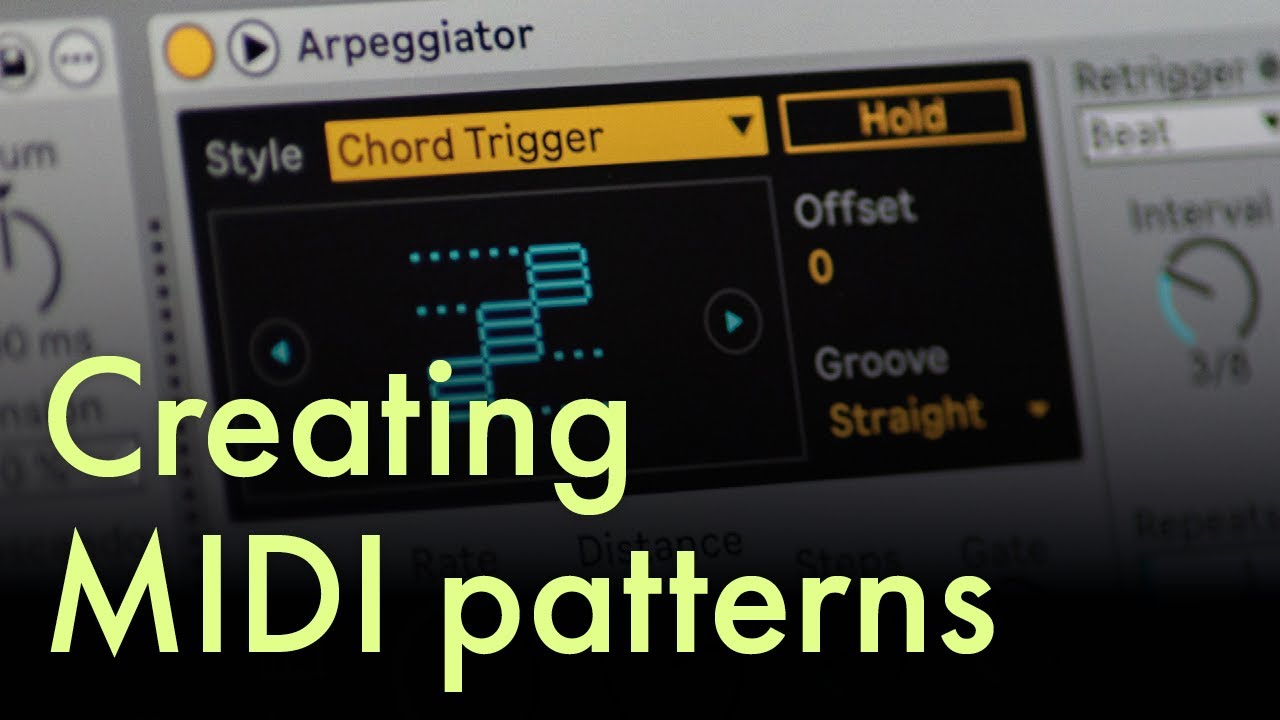 How to craft chords, arps and basslines with MIDI effects