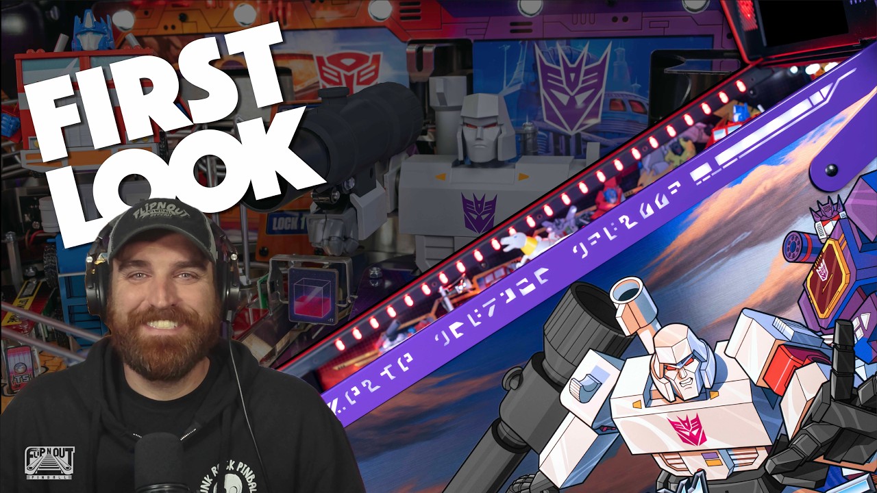First Look: Transformers Pinball Machine