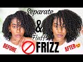 How To Properly SEPARATE & FLUFF TWISTOUT For MAXIMUM DEFINITION & MINIMAL FRIZZ | TWISTOUT 201 EP 5