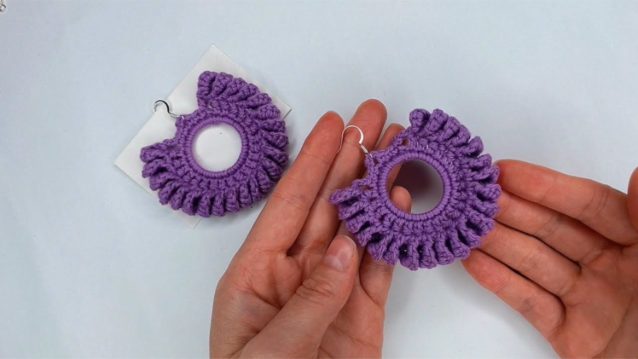 Cute Crochet Earrings YouTube