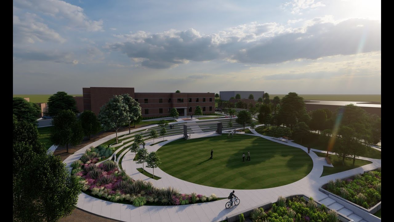 Ballew Hall Fly Through