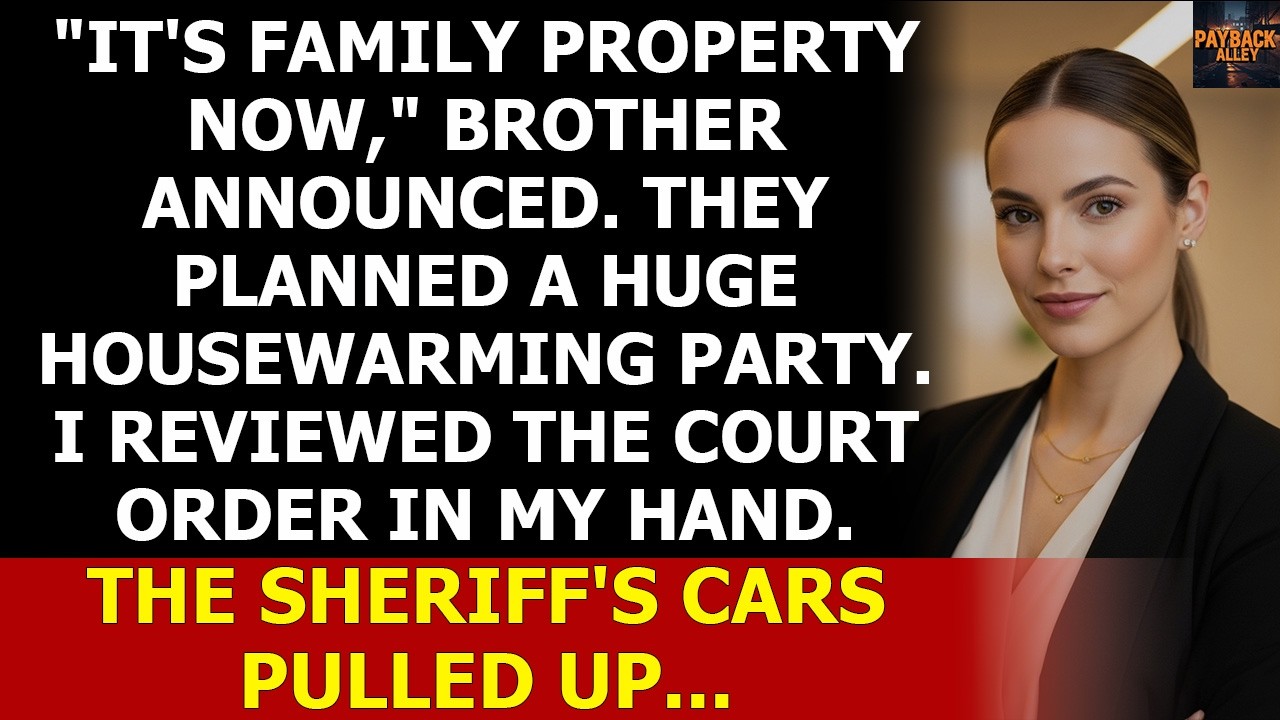 During Family Meeting, Brother Claimed My Beach House—Then The Judge Called