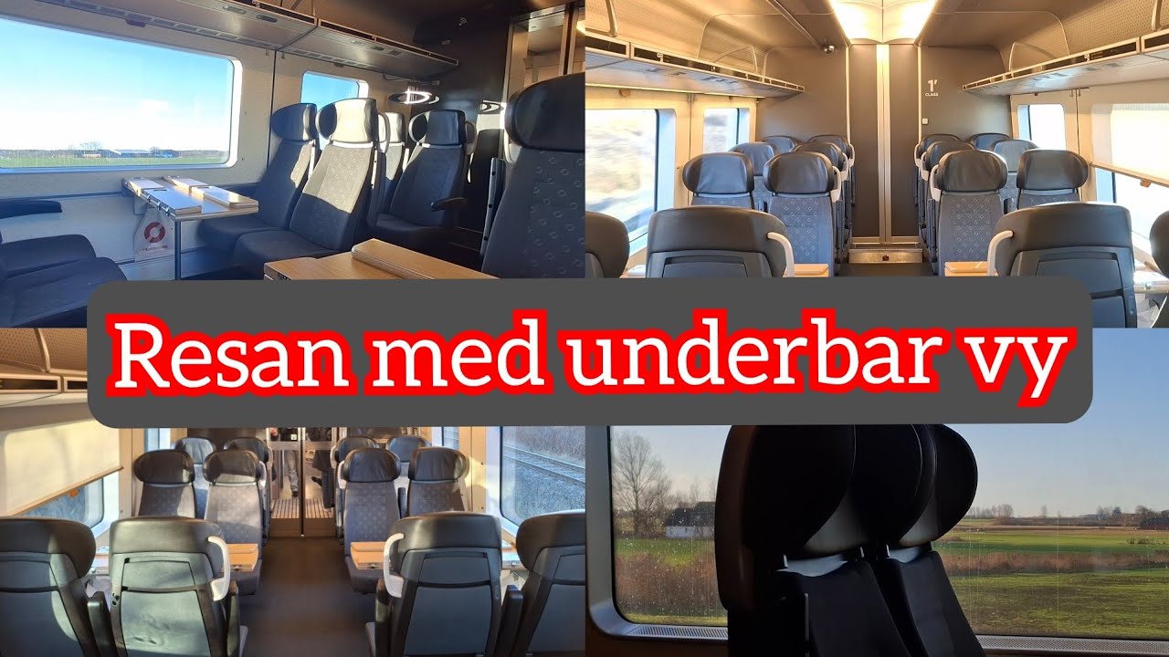 EN LYXIG UPPLEVELSE | Resa längs kusten med Øresundstågs X31K från Malmö till Göteborg.
