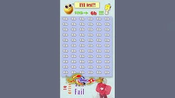 Tell me where 6b? | Math Puzzle #shorts #different #puzzles #opticalillusion