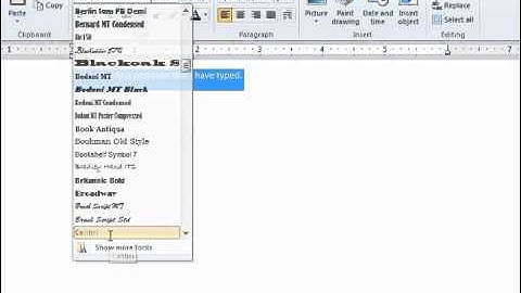 Windows 7 Tutorial Formatting Text Microsoft Training Lesson 4.3