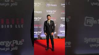 حسن الرداد من العرض الخاص لفيلم المشروع X