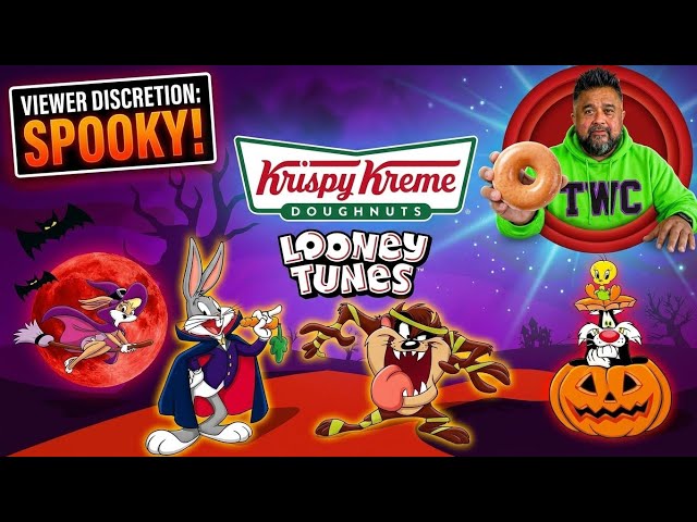 THE NEW LOONEY TUNES x KRISPY KREME HALLOWEEN DOUGHNUTS ARE HERE